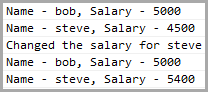 JavaScript Console Output